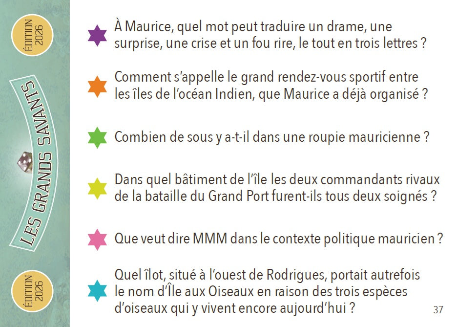 Morissimo - Les Grands Savants