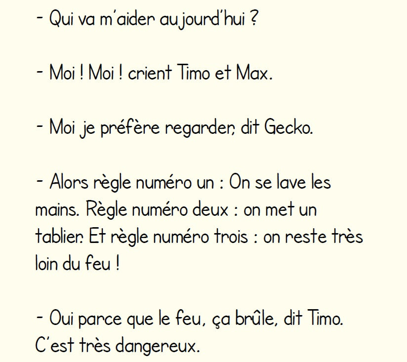 Timo fait des faratas