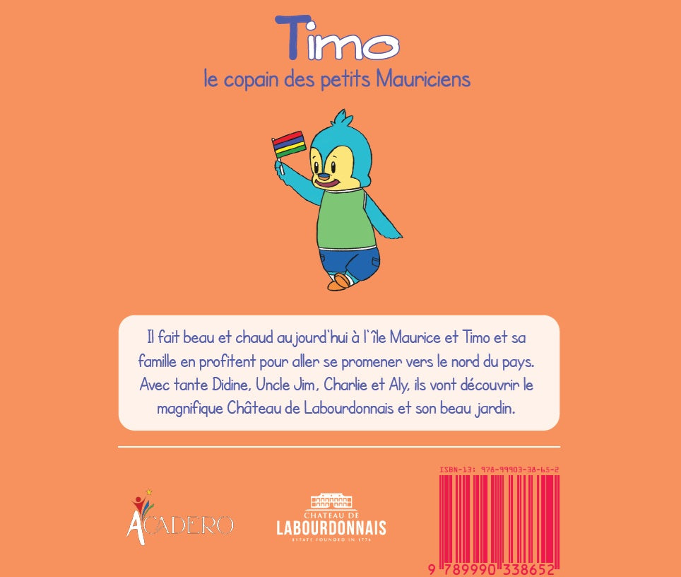 Timo visite le Château de Labourdonnais