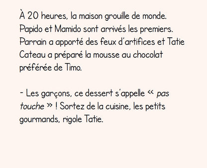 Timo fête Noël à l'île Maurice