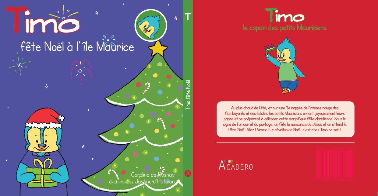 Timo fête Noël à l'île Maurice