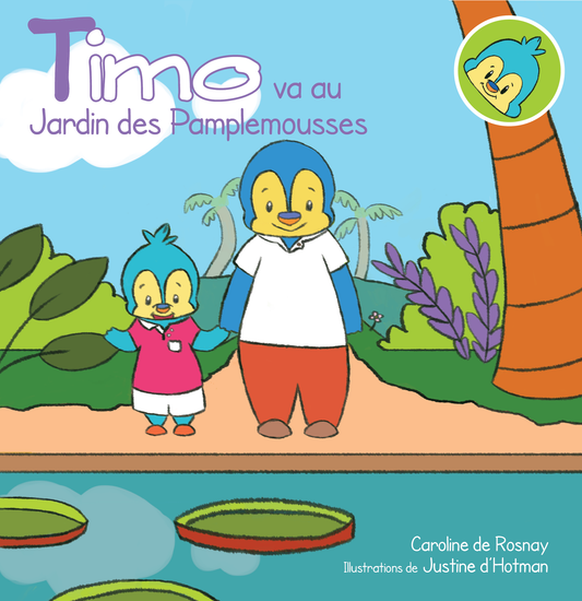 Timo va au Jardin des Pamplemousses