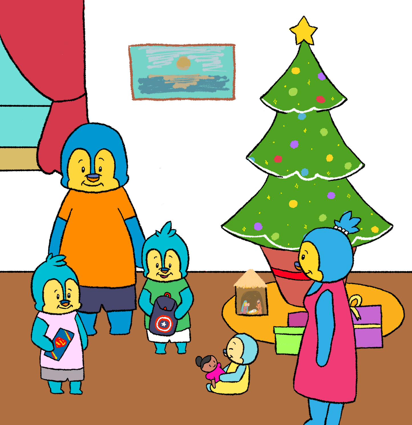 Timo fête Noël à l'île Maurice